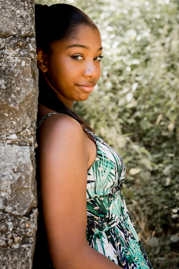 portrait jeune femme pour book