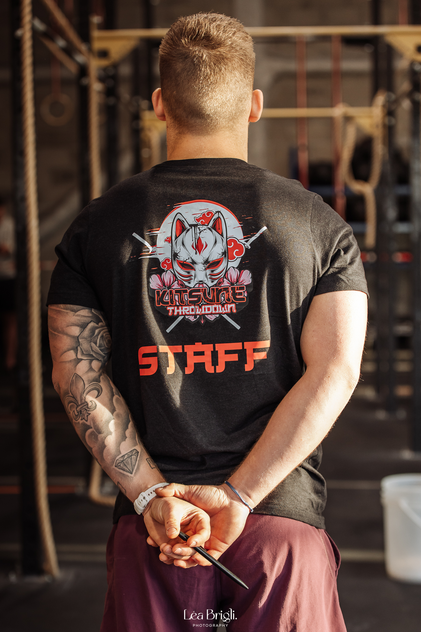 Compétition de crossfit tshirt de l'événement